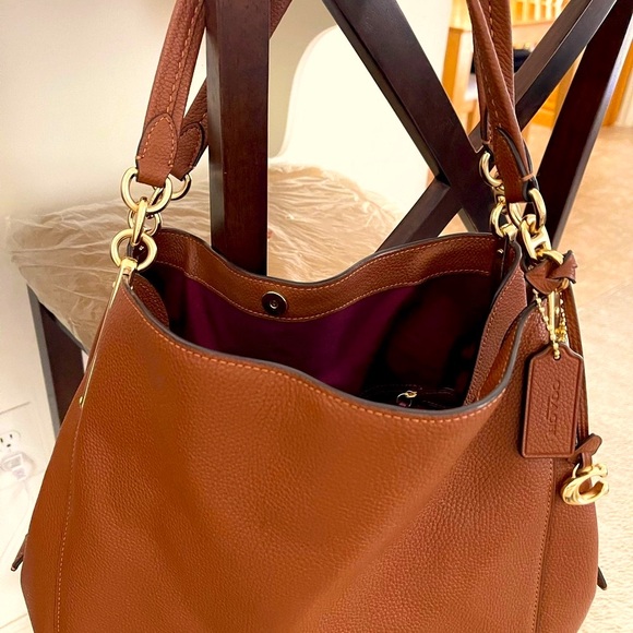 BROWN COACH BAG - Picture 2 of 12